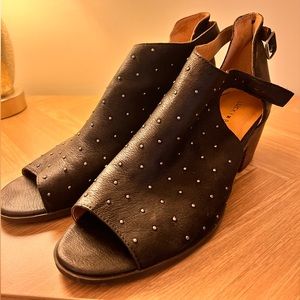 Lucky Brand open toe heels